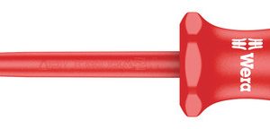 160 iS VDE Insulated screwdriver with reduced blade diameter for slotted screws