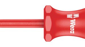 160 iS VDE Insulated screwdriver with reduced blade diameter for slotted screws
