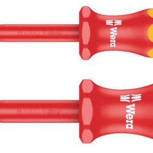 165 iS PZ/S # 1 + 2 Screwdriver set Kraftform Plus series 100. With reduced blade diameter