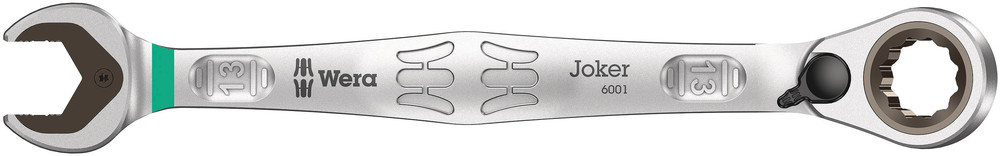 6001 Joker Switch Ratcheting combination wrenches, with switch lever