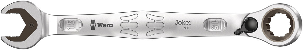 6001 Joker Switch Ratcheting combination wrenches, with switch lever