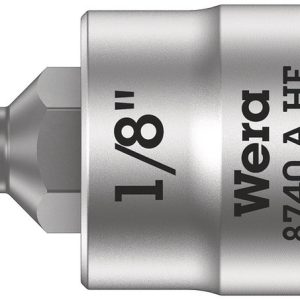 8740 A HF Zyklop bit socket with holding function, 1/4" drive