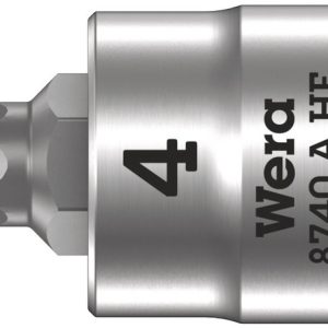 8740 A HF Zyklop bit socket with holding function, 1/4" drive
