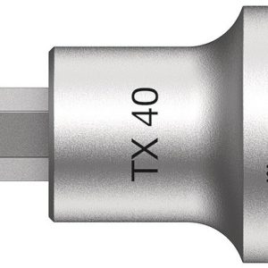 8767 C HF TORX® Zyklop bit socket with 1/2" drive with holding function