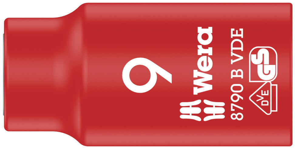 8790 B VDE Zyklop 3/8" socket, insulated