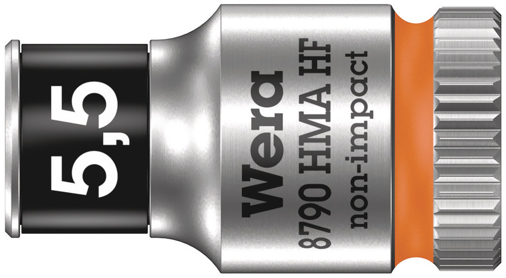 8790 HMA HF Zyklop socket with 1/4" drive with holding function