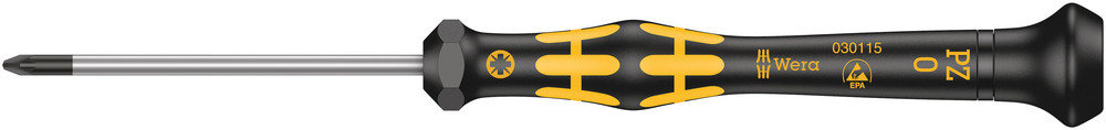 1555 PZ ESD Kraftform Micro screwdriver for Pozidriv screws