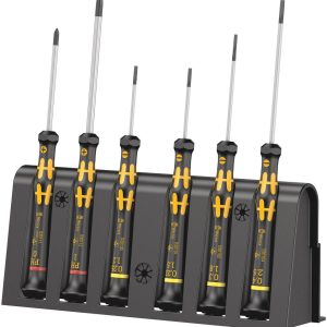1578 A/6 ESD Screwdriver set and rack for electronic applications