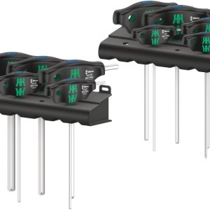 454/10 HF Set Imperial 1 screwdiver set T-handle screwdrivers Hex-Plus with holding function, Imperial