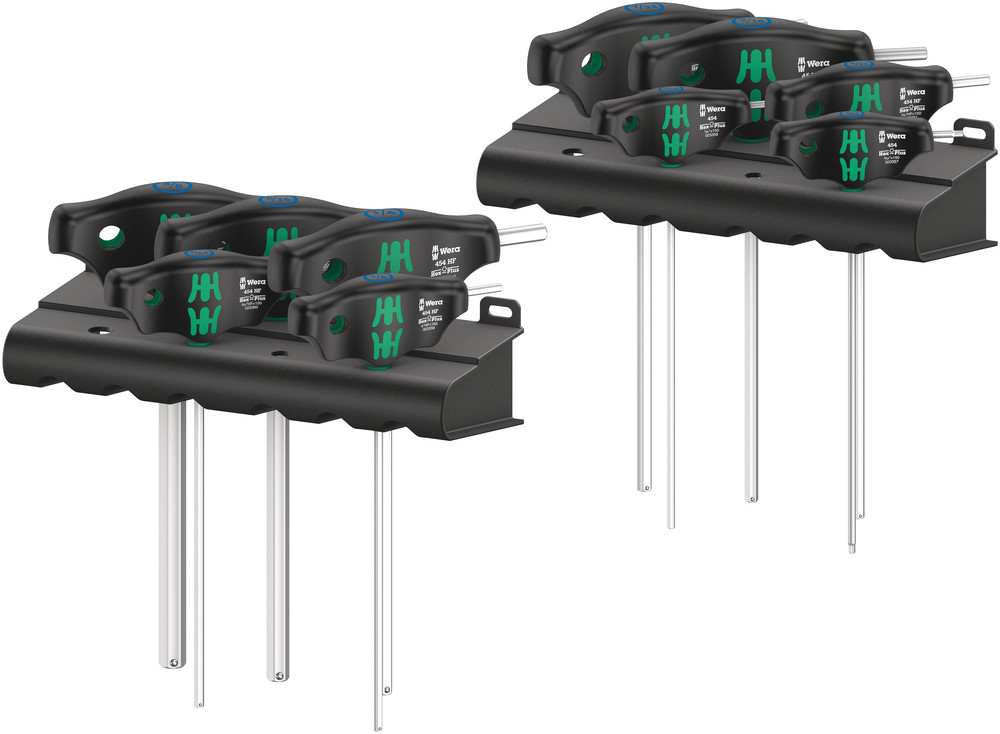 454/10 HF Set Imperial 1 screwdiver set T-handle screwdrivers Hex-Plus with holding function, Imperial