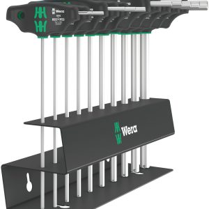 454/10 HF Set Imperial 2 Screwdriver set T-handle Hex-Plus screwdrivers with holding function, imperial