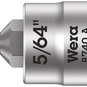 8740 A Zyklop bit socket, 1/4" drive
