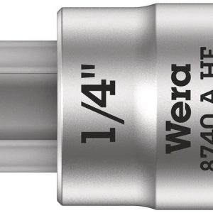8740 A HF Zyklop bit socket with holding function, 1/4" drive