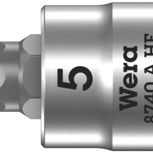 8740 A HF Zyklop bit socket with holding function, 1/4" drive