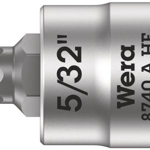 8740 A HF Zyklop bit socket with holding function, 1/4" drive