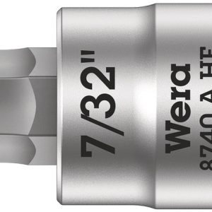 8740 A HF Zyklop bit socket with holding function, 1/4" drive