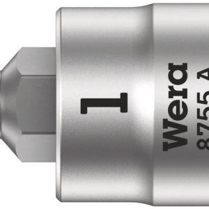 8755 A Pozidriv Zyklop bit socket, 1/4" drive