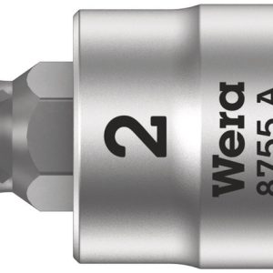 8755 A Pozidriv Zyklop bit socket, 1/4" drive