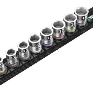 Belt B 1 Zyklop socket set with holding function, 3/8" drive