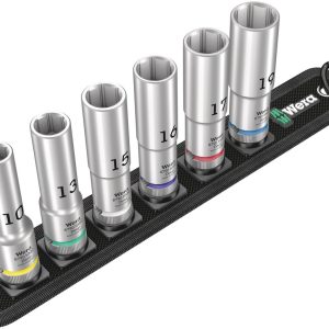 Belt C Deep 1 socket set, 1/2" drive