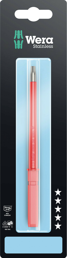 Kraftform Kompakt VDE 3067 i TORX® SB, stainless