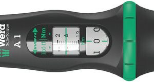 Safe-Torque A 1 torque wrench with 1/4" square head drive, 2-12 Nm